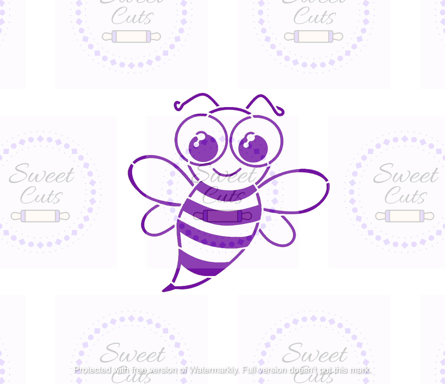 Shop Sweet Stencils: Cookie Stencils for Cupcakes and Cakes Too at BPS –  Sprinkle Bee Sweet