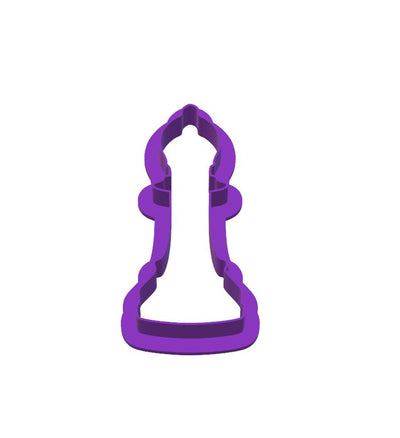 Bishop Chess Piece Cookie Cutter