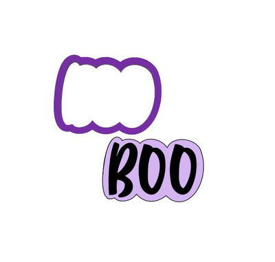 Boo Word Cookie Cutter - Halloween Cookie Cutters