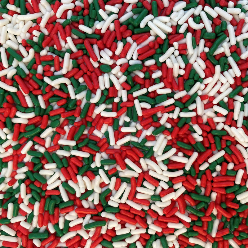Christmas Jimmies Sprinkles Mix