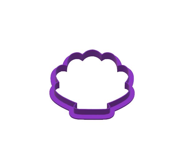 Clam Shell Cookie Cutter