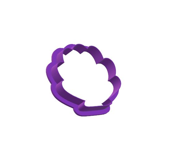 Clam Shell Cookie Cutter