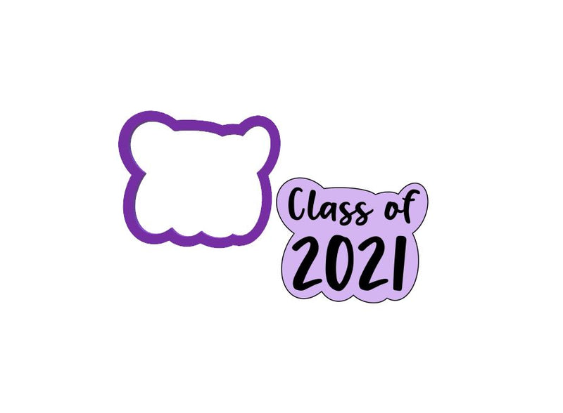 Class of 2021 Graduation Cookie Cutter