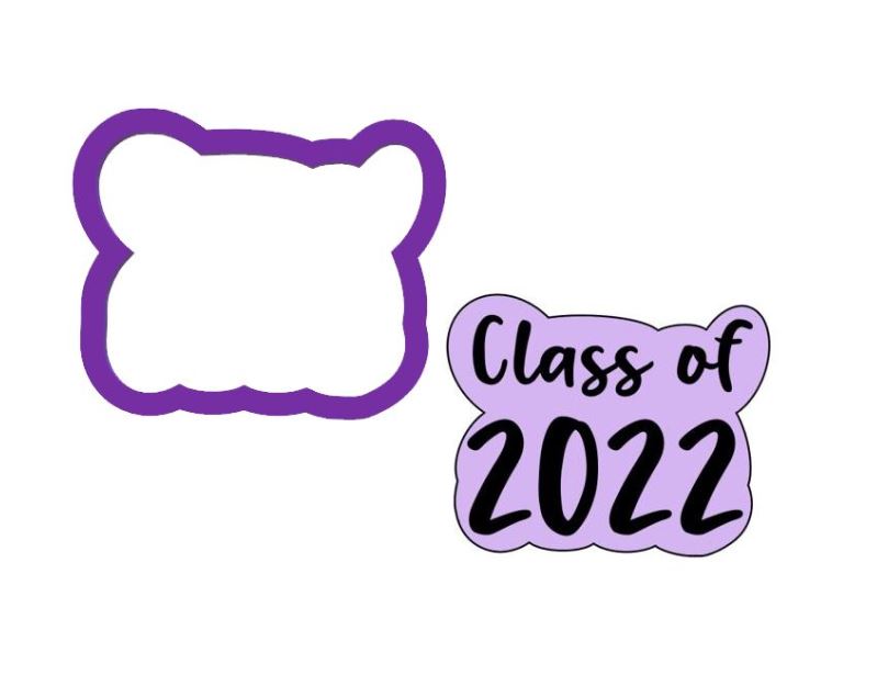 Class of 2022 Graduation Cookie Cutter
