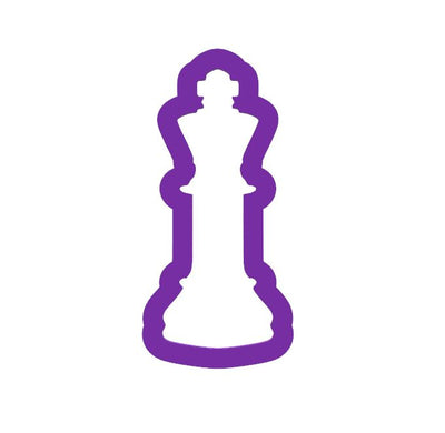 King Chess Piece Cookie Cutter