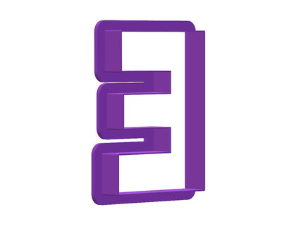 Letter E Cookie Cutter