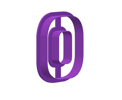 Letter O Cookie Cutter