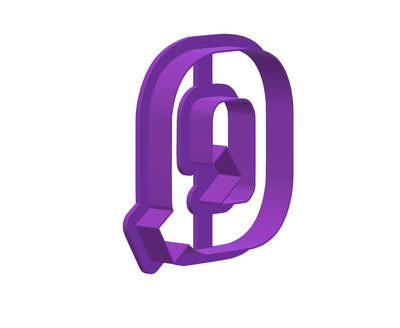 Letter Q Cookie Cutter