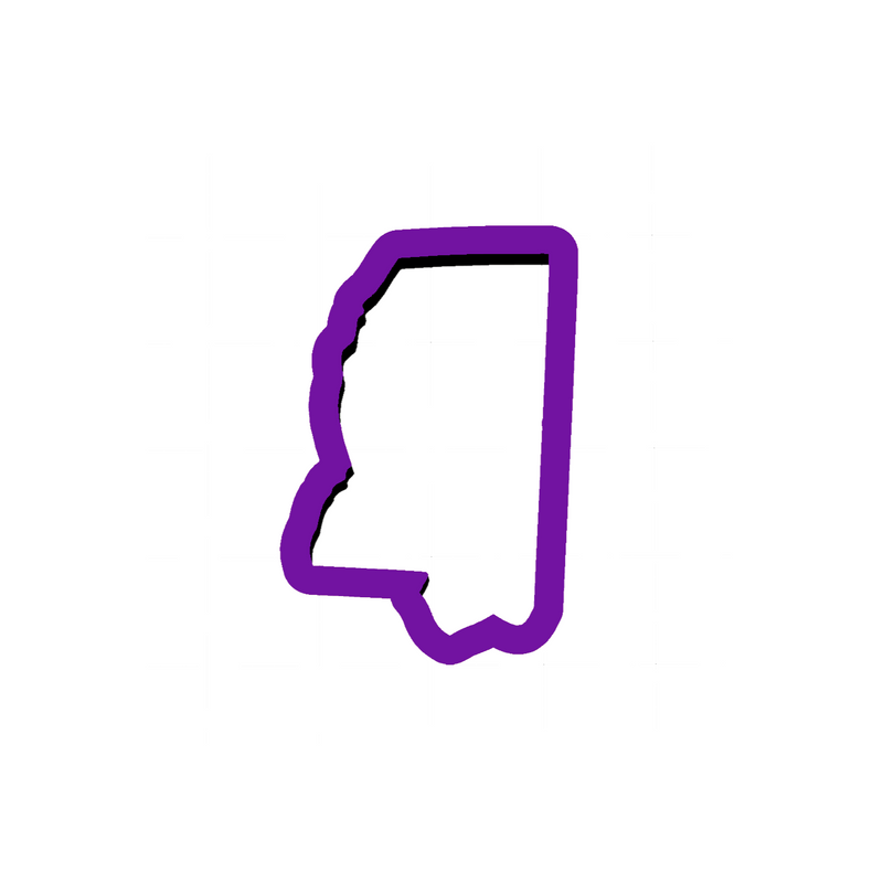 Mississippi State Cookie Cutter