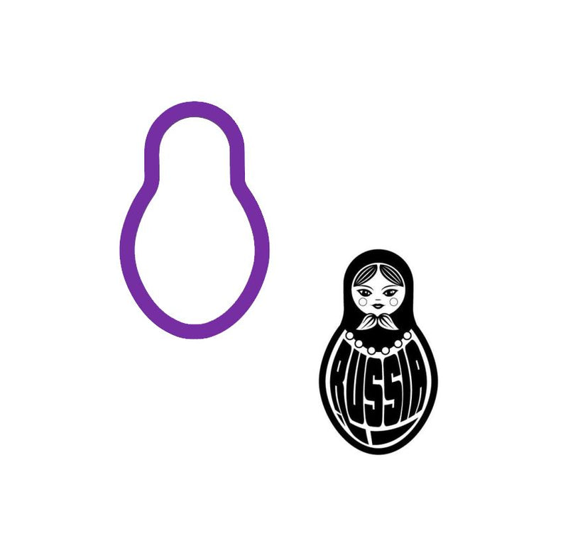 Nesting Doll Cookie Cutter