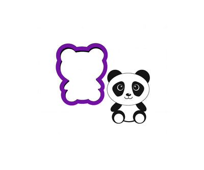 Panda Bear #2 Cookie Cutter