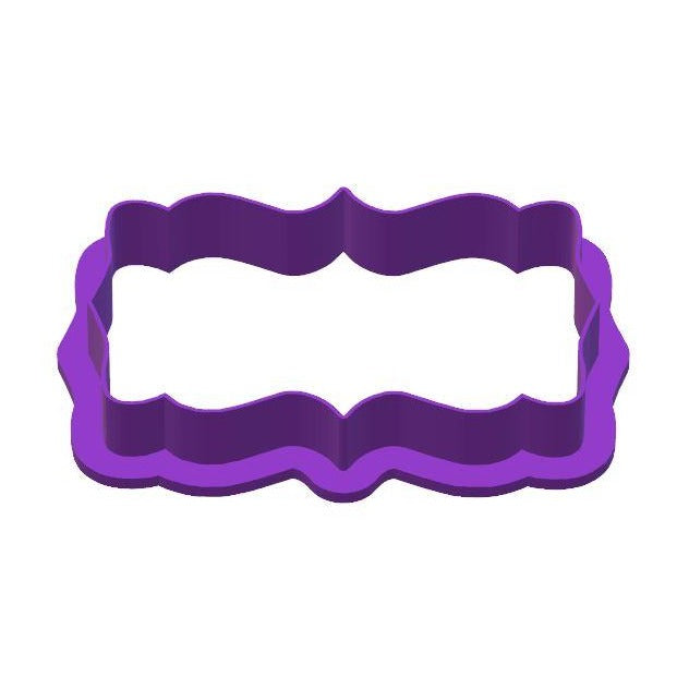 Rectangle Plaque Cookie Cutter