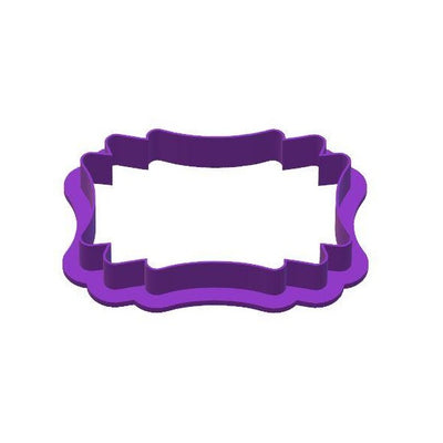 Rectangle Plaque #7 Cookie Cutter