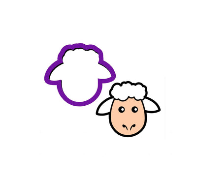 Sheep Head Cookie Cutter