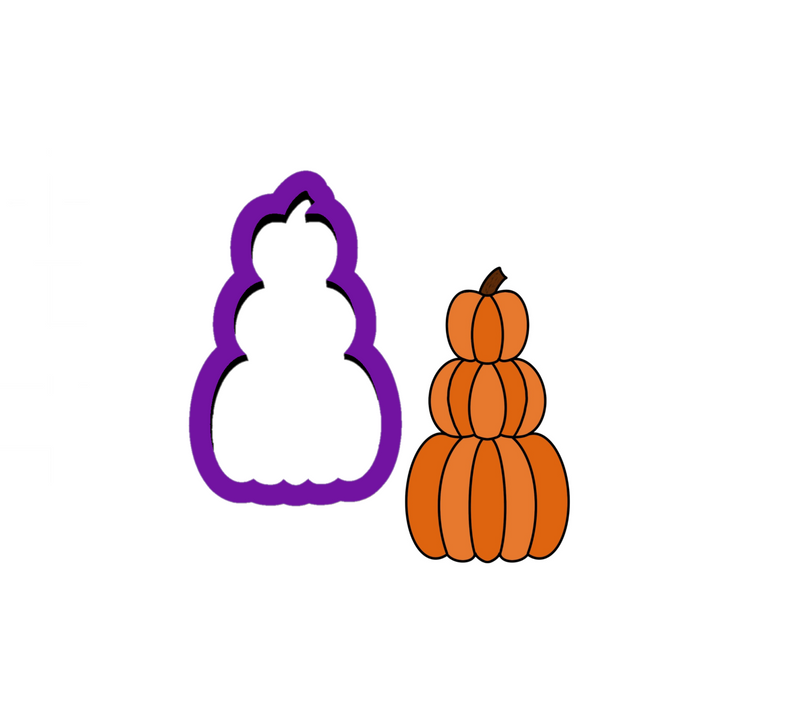 Stacked Pumpkins Cookie Cutter