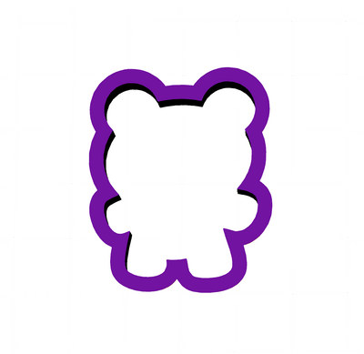 Teddy Bear #2 Cookie Cutter